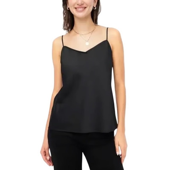 J. Crew Factory Black Fitted Sleeveless Camisole - Picture 2 of 7